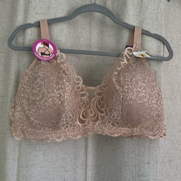 Bali Other - Lace Bralette in Tan
